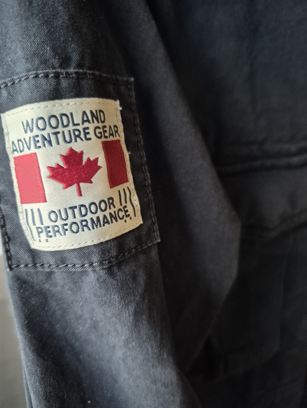 Woodland Active Pro Planet Men's Black Field Jacket - Picture 4 of 5